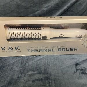 Professional White Thermal Brush